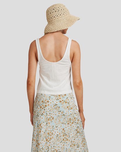 2 Botton Thru - Tank Top for Women White W3KT30BIP1 Billabong