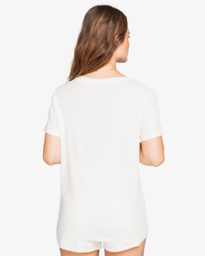 1 Sunny Days - Boyfriend T-Shirt for Women White W3SS15BIP1 Billabong