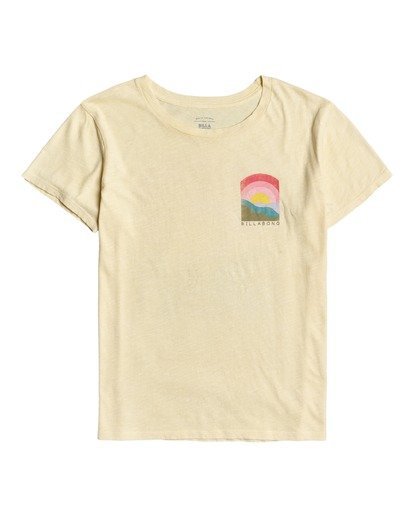 3 Rays Of Sun - Boyfriend T-Shirt for Women Yellow W3SS20BIP1 Billabong