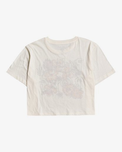 3 Spring Fellow - Cropped T-Shirt for Women White W3SS24BIP1 Billabong
