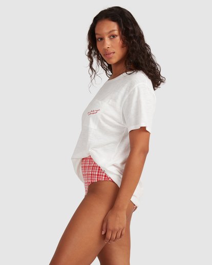 2 Beach Bliss - T-Shirt for Women White W3SS54BIP1 Billabong