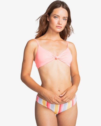 2 Knotted Trilet - Bikini Top for Women Pink W3ST01BIP1 Billabong