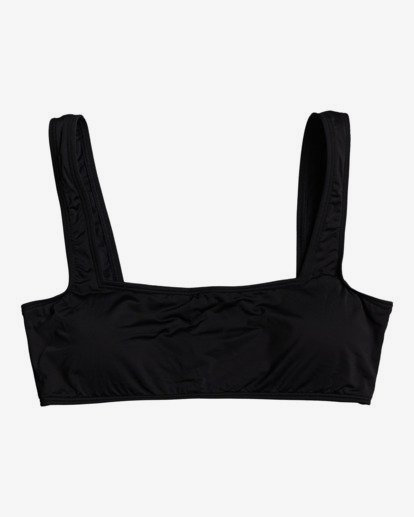 3 Sol Searcher Scoop Front Tank - Bikini Top for Women Black W3ST03BIP1 Billabong