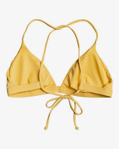 4 Sol Searcher Cross Back Tri - Bikini Top for Women Yellow W3ST06BIP1 Billabong