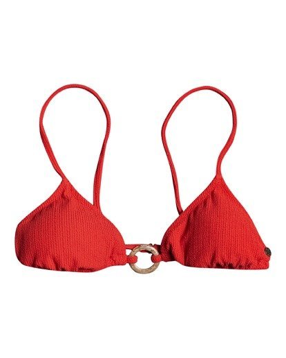5 Feels Like Love Fixed Tri - Bikini Top for Women Red W3ST31BIP1 Billabong