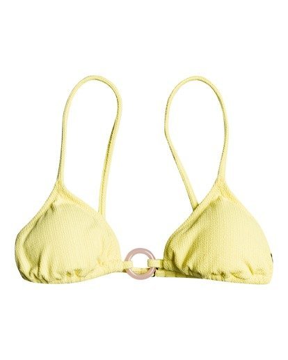 3 Feels Like Love Fixed Tri - Bikini Top for Women Yellow W3ST31BIP1 Billabong