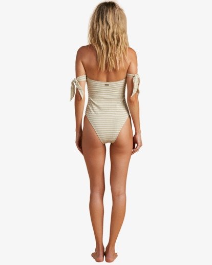 3 Salty Blonde Meet Your Matcha - Recycled One-Piece Swimsuit for Women Green W3SW19BIP1 Billabong