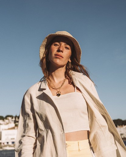 0 North Shore - Cami Vest Top for Women Beige W3TP14BIP1 Billabong