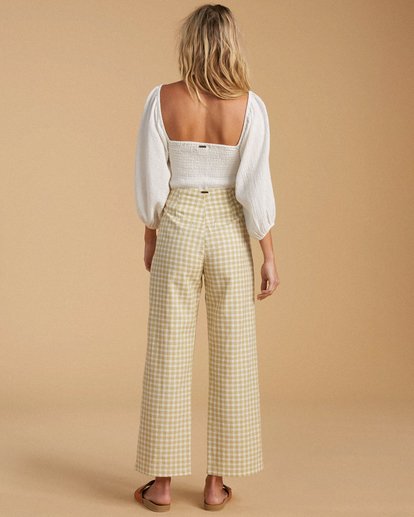 3 Salty Blonde Coastal Breeze - Cropped Top for Women White W3TP23BIP1 Billabong