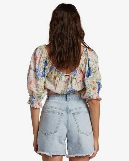 2 Royal Wear - Short Sleeve Top for Women Multicolor W3TP25BIP1 Billabong