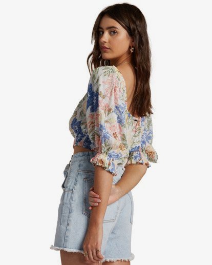 1 Royal Wear - Short Sleeve Top for Women Multicolor W3TP25BIP1 Billabong