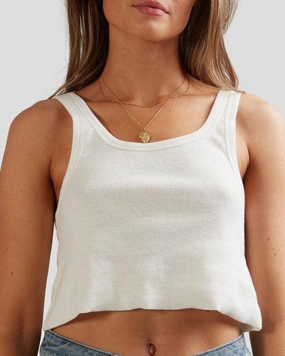 7 Steph - Crop Top for Women White W3TT18BIP1 Billabong
