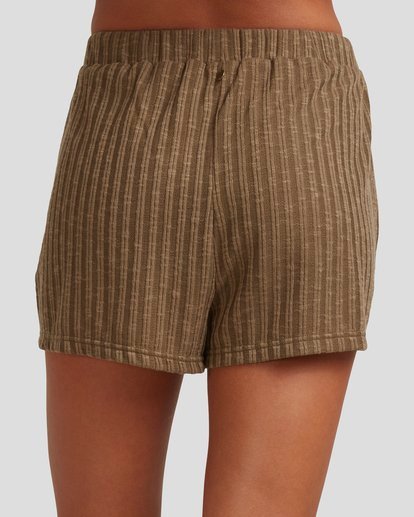 4 Sunset - High Waisted Shorts for Women Green W3WK70BIP1 Billabong