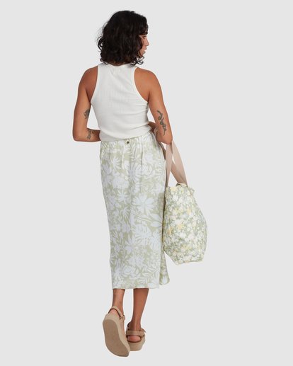 2 Honey Dew - Midi Skirt for Women Yellow X3SK03BIS1 Billabong