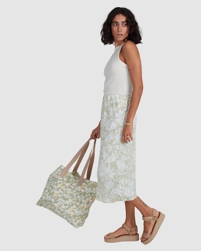 1 Honey Dew - Midi Skirt for Women Yellow X3SK03BIS1 Billabong