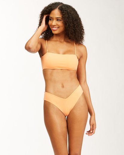 1 Sol Searcher - Bandeau Bikini Top for Women Orange X3ST23BIMU Billabong