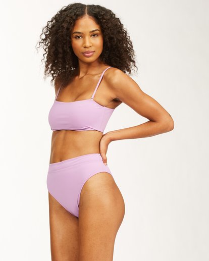 1 Sol Searcher - Bandeau Bikini Top for Women Purple X3ST23BIMU Billabong