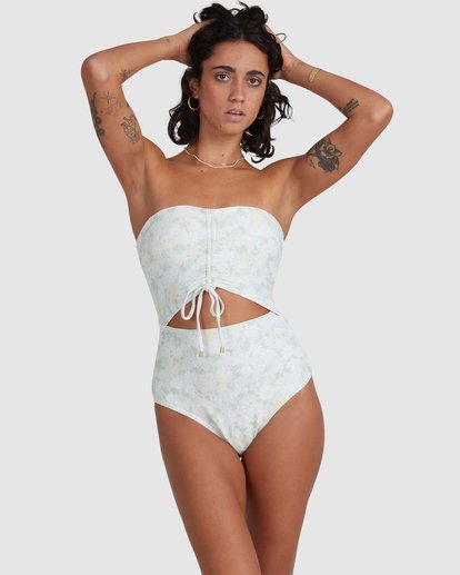 2 Melody - One-Piece Swimsuit for Women Yellow X3SW03BIS1 Billabong