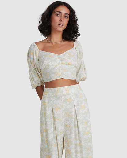 2 Melody Top - Crop Top for Women Yellow X3TP09BIS1 Billabong