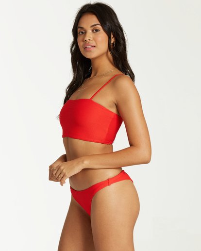3 Tanlines Tanga Bikini Bottom Red XB23VBTA Billabong