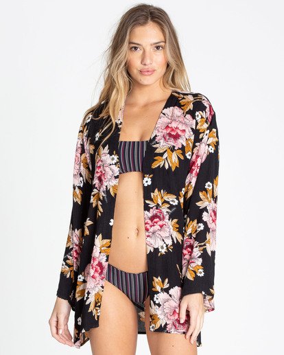 billabong kimono cover up