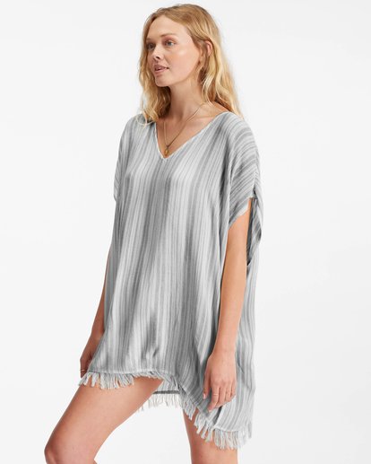 1 Walk Away Tunic Top White XV803BWA Billabong