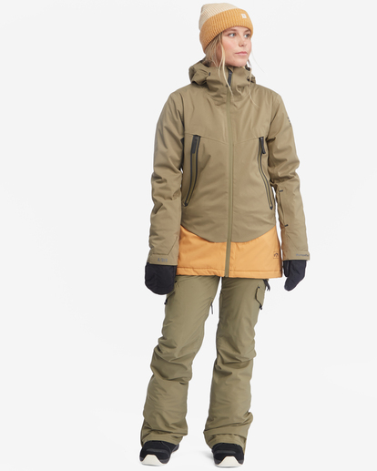 2 Trooper SYMPATEX® - Snowboard-/Skijacke für Frauen Mehrfarbig Z6JF22BIF1 Billabong