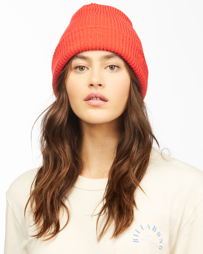 Women's red beanie sales hat