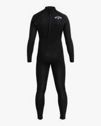 1 Intruder 3/2mm Intrdr Bz GBS - Traje de Surf con Cremallera en la Espalda para Hombre Negro 043M18BIP0 Billabong