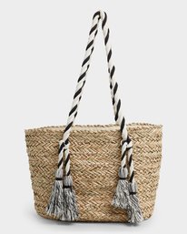 Island Time Straw Bag