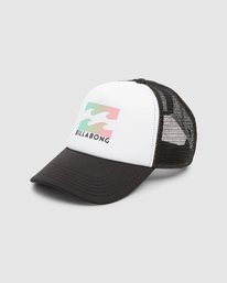 0 Boys Podium Trucker Cap White 8607306 Billabong