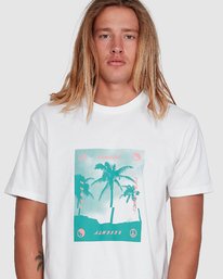 4 Cut Palm Short Sleeve Tee White 9503039 Billabong