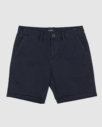 0 Wave Wash Twill Shorts Blue 9503706 Billabong