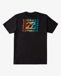 1 Crayon Wave  - T-shirt voor Heren  A1SS04BIMU Billabong