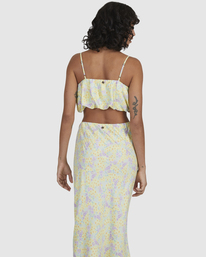 4 Tempest - Top curto para Mulher Amarelo A3TP12BIP2 Billabong