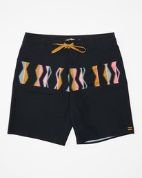 0 Boys' Tribong Pro Boardshorts 17" Blue ABBBS00135 Billabong