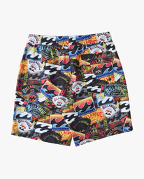 1 Boys' Sundays Layback Boardshorts 16" Multicolor ABBBS00141 Billabong
