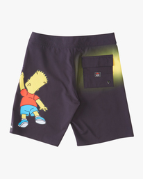 1 Boys' The Simpsons El Barto Pro Boardshorts 17" Black ABBBS00145 Billabong
