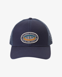 1 Boys' Walled Trucker Hat Blue ABBHA00125 Billabong