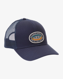 2 Boys' Walled Trucker Hat Blue ABBHA00125 Billabong
