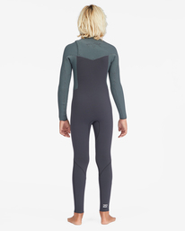 9 Boy's 3/2 Revolution Chest Zip Full Wetsuit Black ABBW100123 Billabong