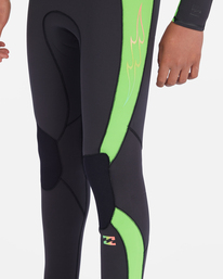 5 3/2mm Absolute - Wetsuit met een Achterrits voor Jongens 8-16 Green ABBW100126 Billabong