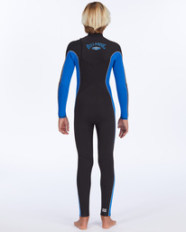 1 Boys 8-16 302 Absolute Chest Zip Wetsuit Blue ABBW100129 Billabong