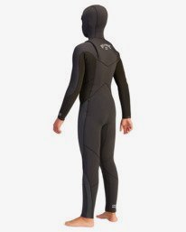 2 5/4 Boys' Absolute Hooded Wetsuit Black ABBW200100 Billabong