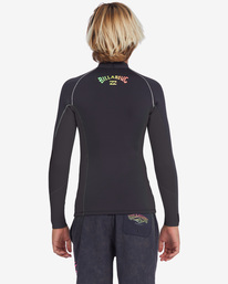 3 Boy's 2/2mm Interchange Wetsuit Jacket Green ABBW800111 Billabong