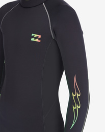 5 2/2mm Interchange - Wetsuit jack voor Jongens 8-16 Green ABBW800111 Billabong