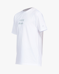 4 Boys' All Day Wave Loose Fit Short Sleeve Surf Tee White ABBWR00100 Billabong