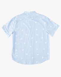 1 Sundays Mini Chemise manches courtes pour Garçon 8-16 ans Bleu ABBWT00125 Billabong