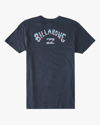 1 Boys' Arch Fill Short Sleeve T-Shirt Blue ABBZT00197 Billabong