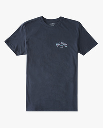0 Boys' Arch Fill Short Sleeve T-Shirt Blue ABBZT00197 Billabong